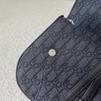 Black and Grey Shoulder Bag