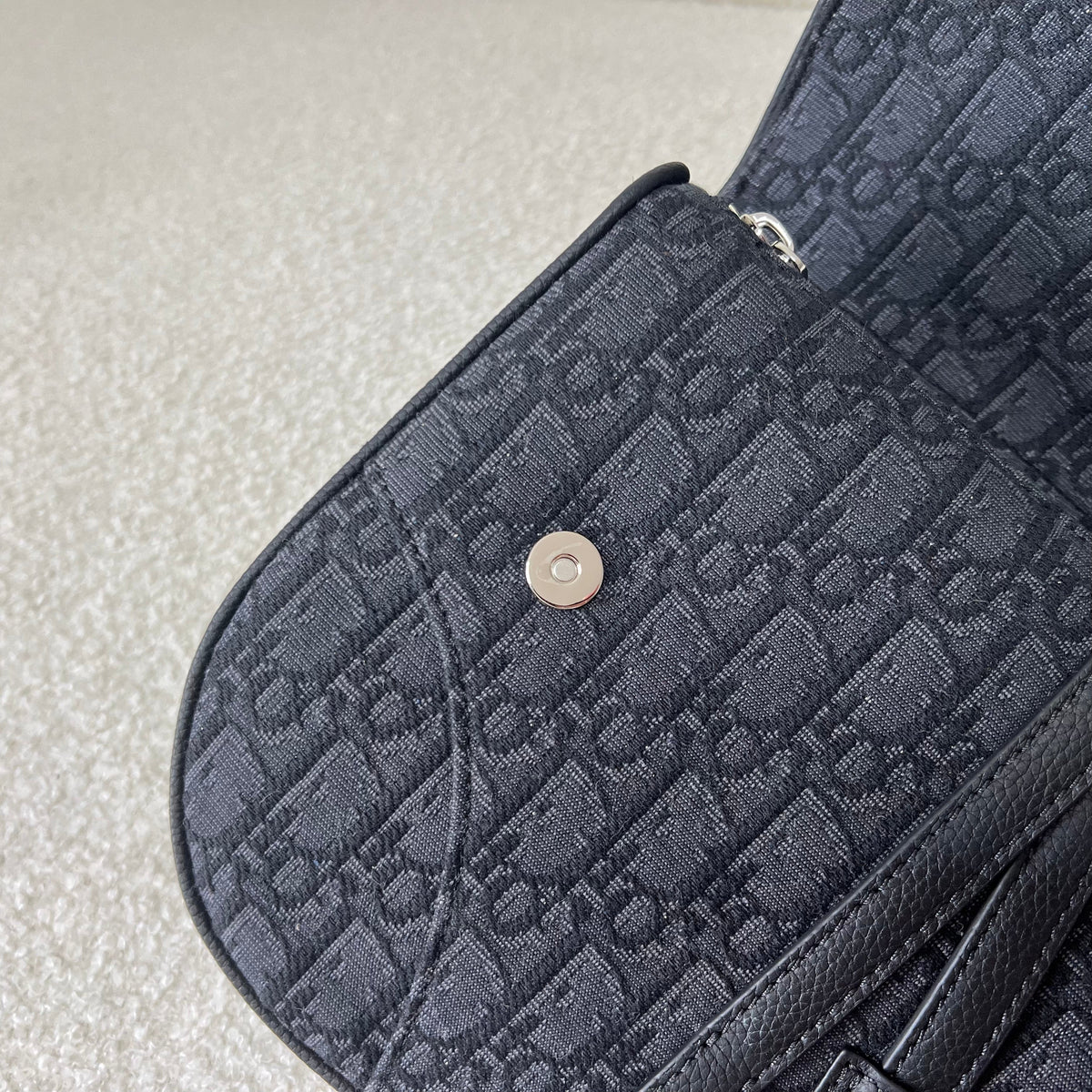 Black and Grey Shoulder Bag