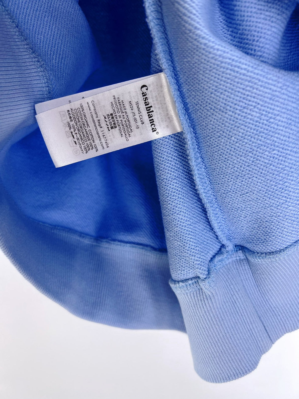 Blue Cotton Club Graphic Crewneck - Men's
