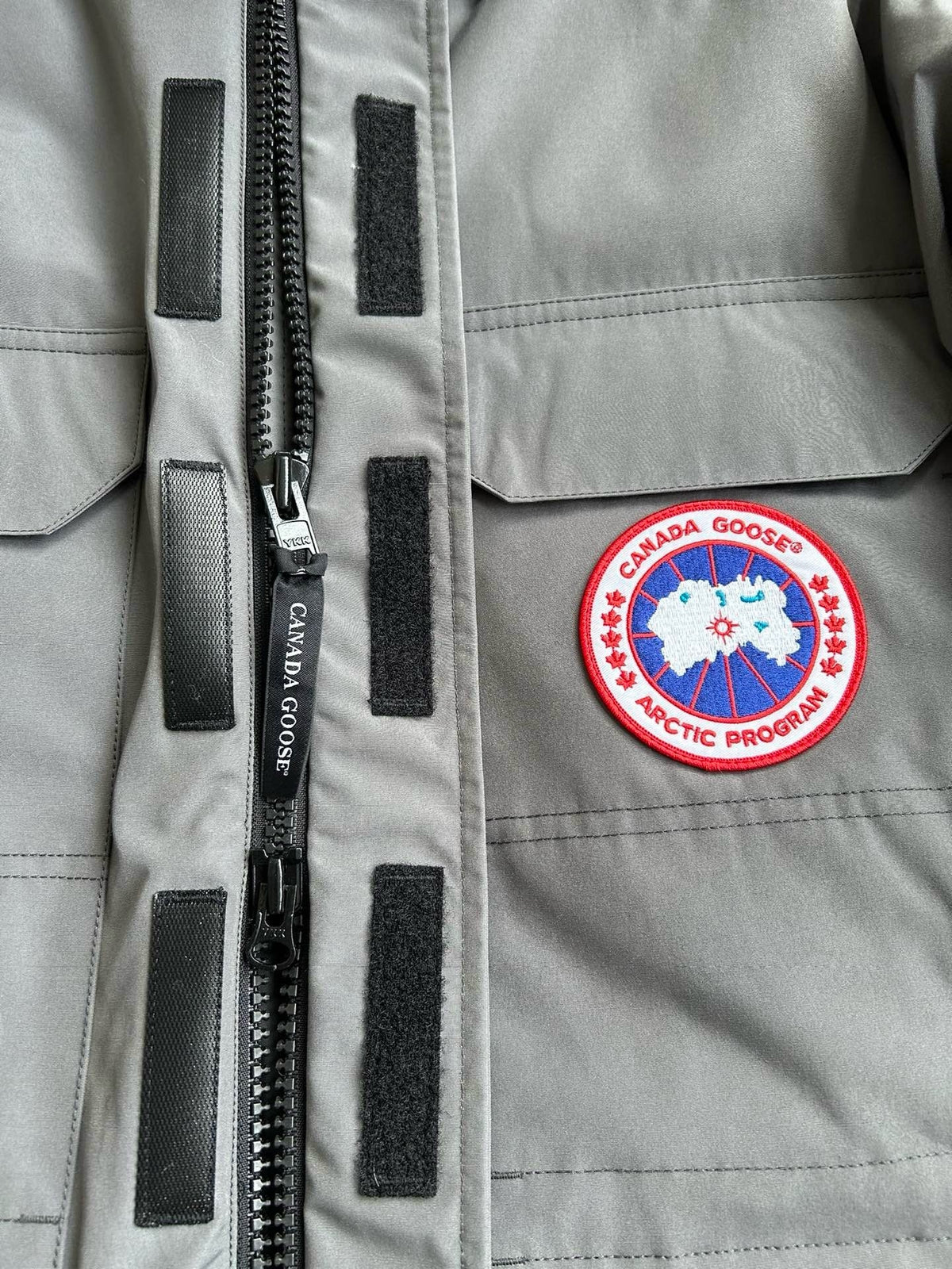 Black and White Parka - Men's