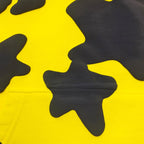 Yellow Cotton Star Print Pullover - Men's
