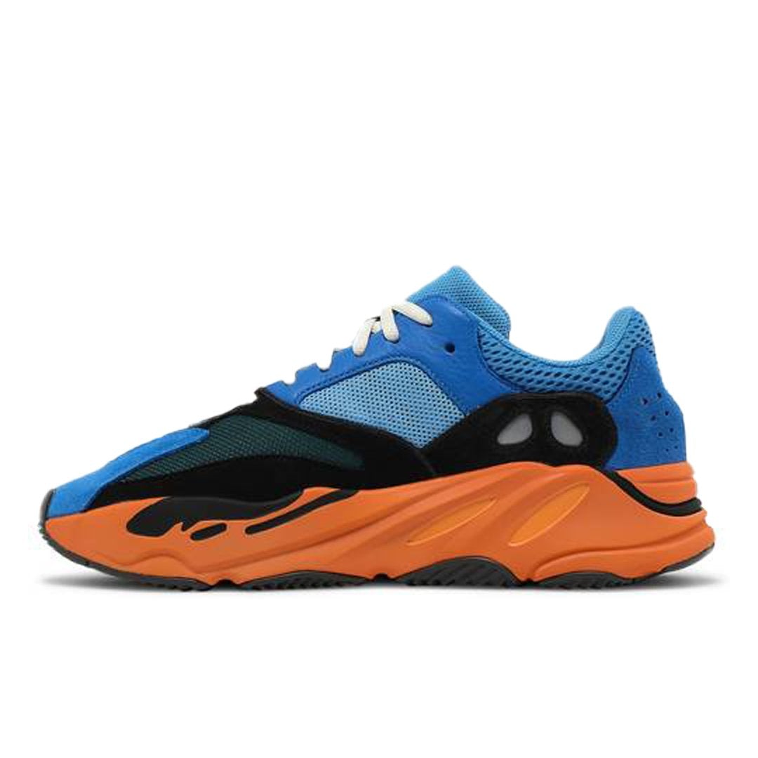 Bright Blue – up top, royal blue mesh is reinforced with tonal suede overlays at the toe and heel, – LUX VERSE Luxury Designer Fashion Outlet