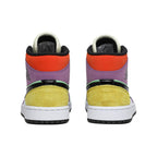LightBulb – green and yellow suede panels are applied on the toe and heel, while the purple – LUX VERSE Luxury Designer Fashion Outlet