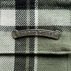 Blue Flannel Printed Sleeve Long-Sleeve - Men's