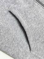 Navy Cotton Logo Zip-Through - Men's