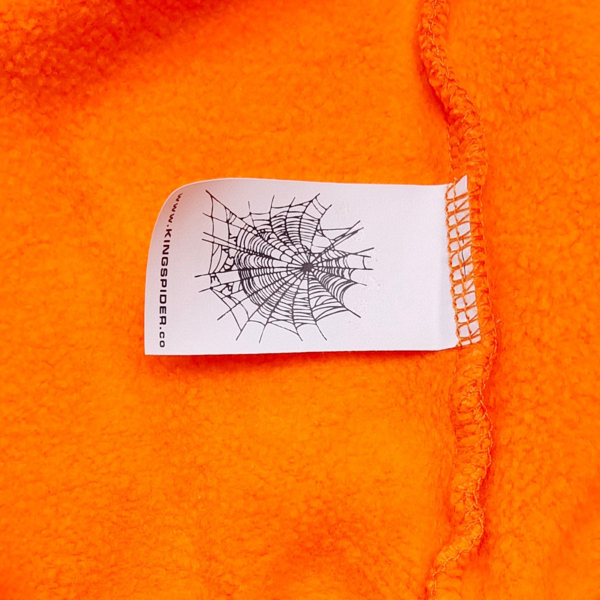 Orange Cotton Patch Pullover - Men's