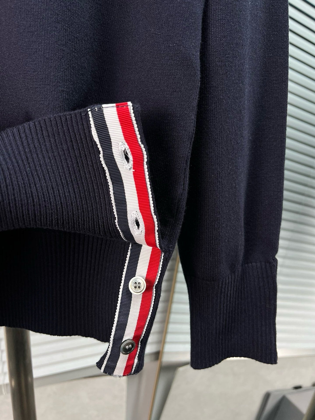 RWB Crewneck Cream Sweater - Men's