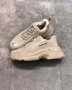 Triple S Tan Sneakers