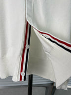 4-Bar Cardigan White - Men's