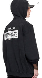 Washed Patch Logo Hoodie - Men's