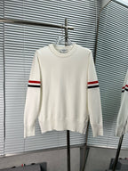 RWB Crewneck Cream Sweater - Men's