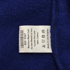 Navy Cotton Web Print Pullover - Men's