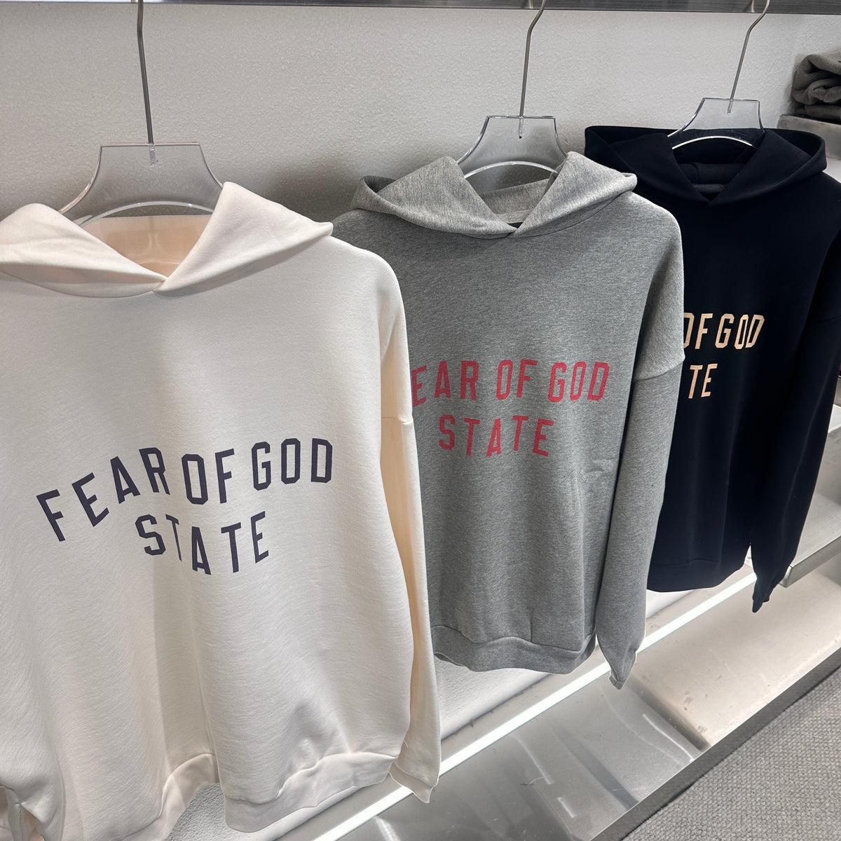 Black Cotton Gold Text Pullover - Men's