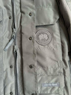 Black and White Parka - Men's