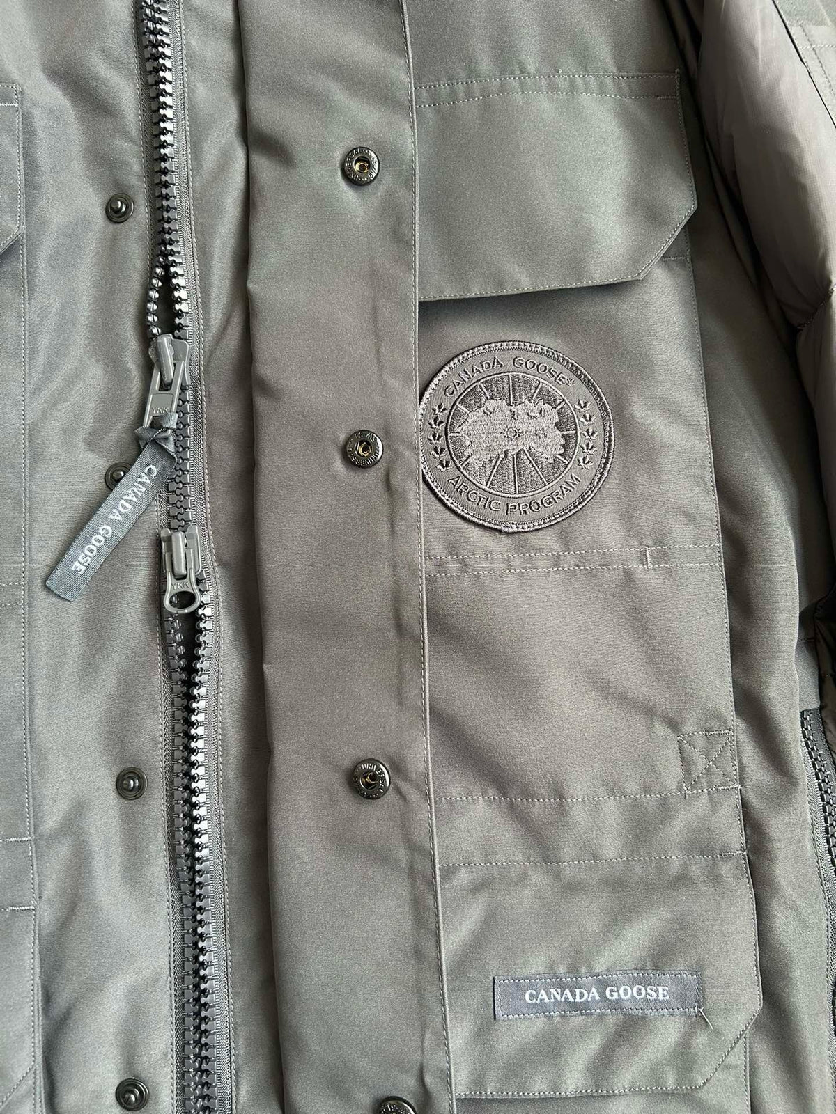 Black and White Parka - Men's