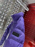 Purple Puffer Jacket - Men's