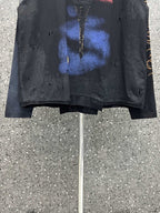 Distressed Blue Graphic T-Shirt - Men's