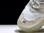 Triple S White Clear Sole Sneakers