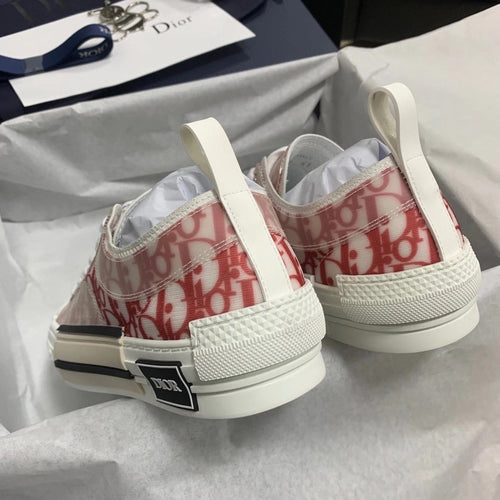 B23 Low Red Oblique Sneakers