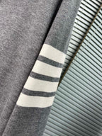 4-Bar Cardigan White - Men's