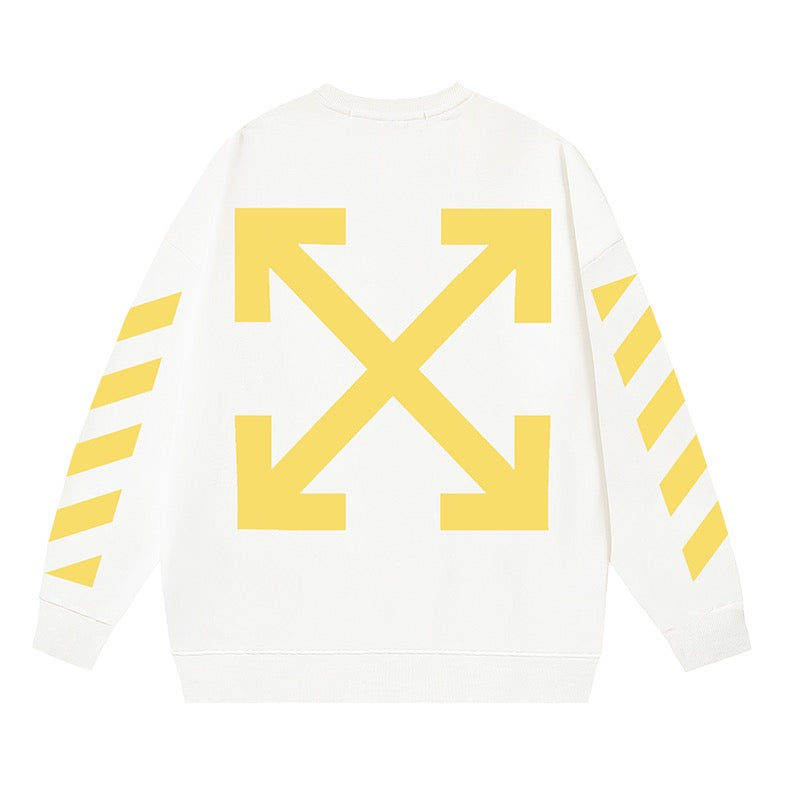 Caravaggio Yellow Arrows Sweatshirt - Men's