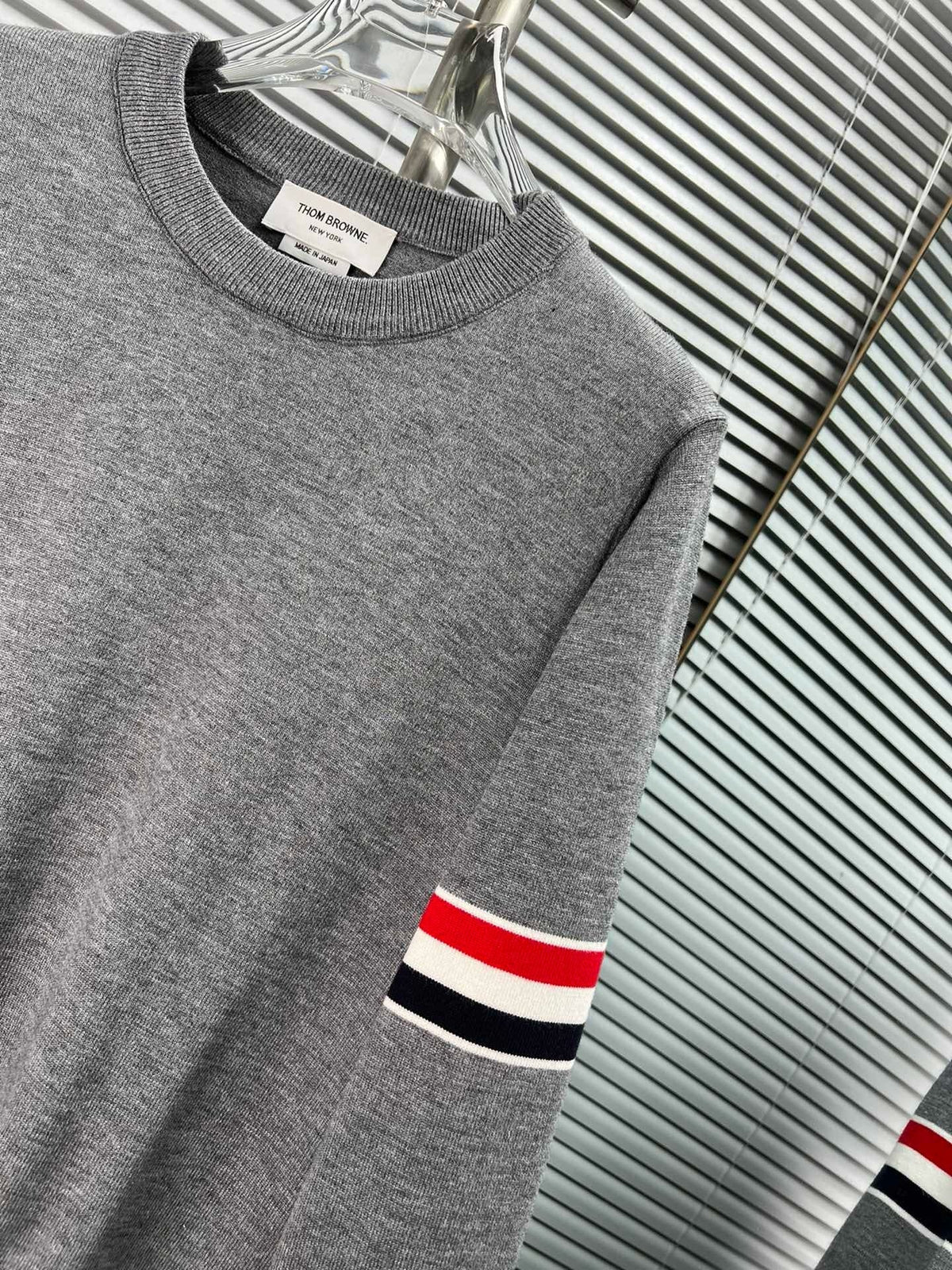 RWB Crewneck Cream Sweater - Men's
