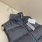 Blue Nylon Quilted Gilet - Men's