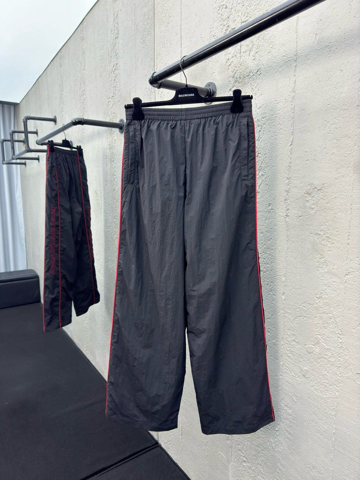 Track Grey Trousers - Men's