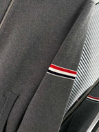 RWB Stripe Cardigan Navy - Men's