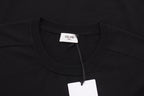 Grey Cotton Chest Logo Long-Sleeve - Men's