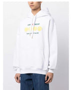 Navy Cotton Graphic Pullover - Men's