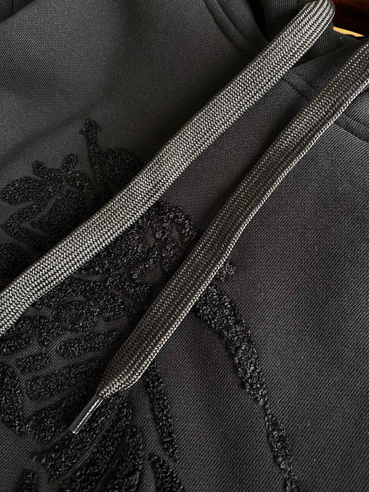 Tonal Embroidered Hoodie - Men's
