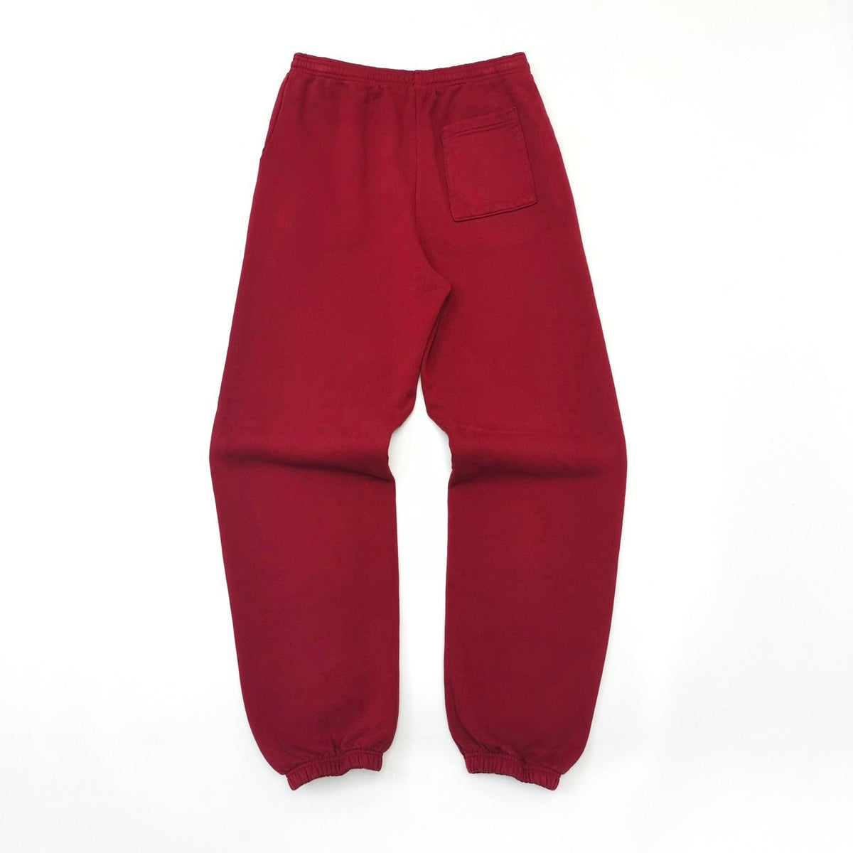 Green Cotton Web Graphic Joggers - Men's