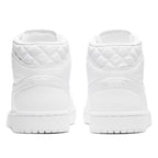 Triple White – a woven tongue tag maintains the all-white aesthetic, along with a debossed Jordan – LUX VERSE Luxury Designer Fashion Outlet