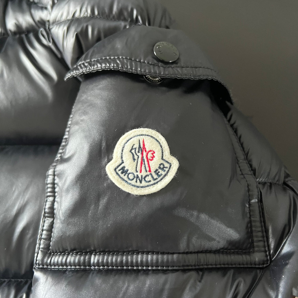 Black Puffer Jacket - Men's