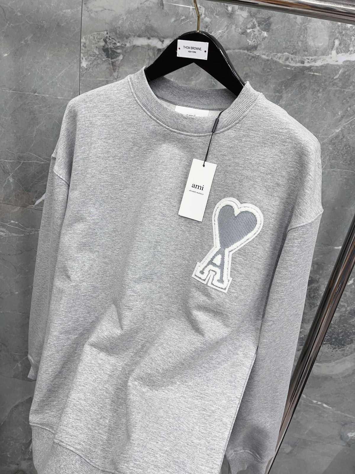 Black and White Sweatshirt - Men's