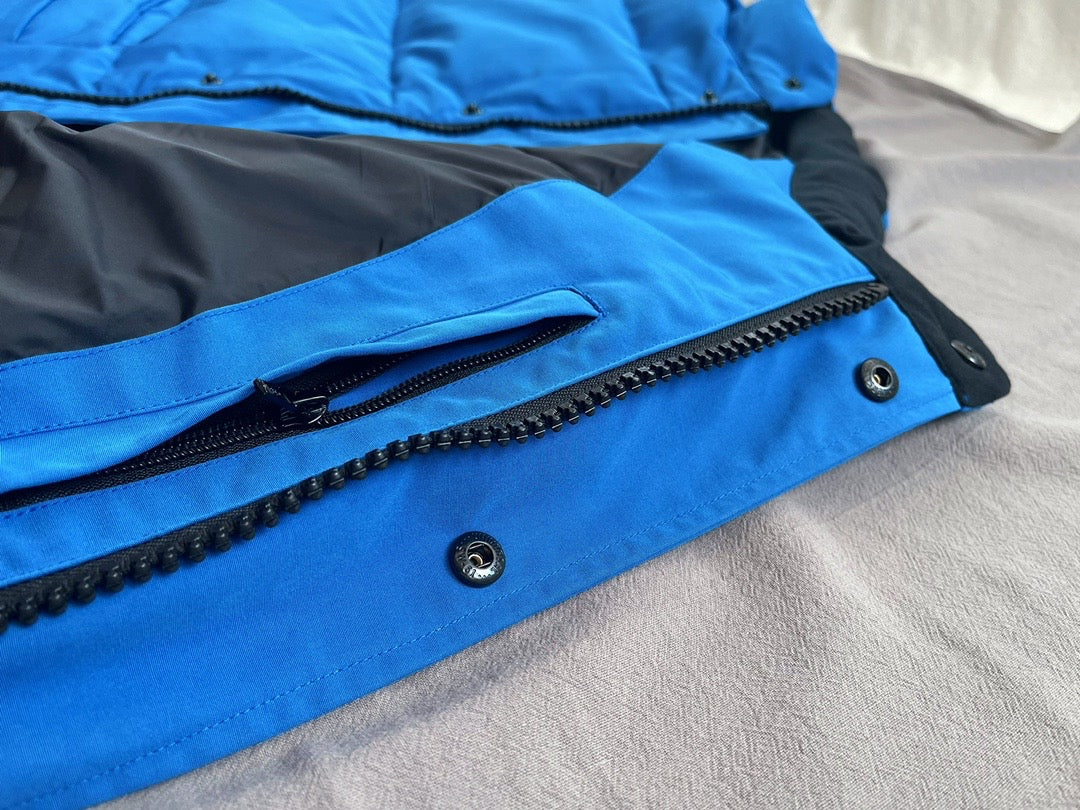 Black Nylon Arm Patch Gilet - Men's