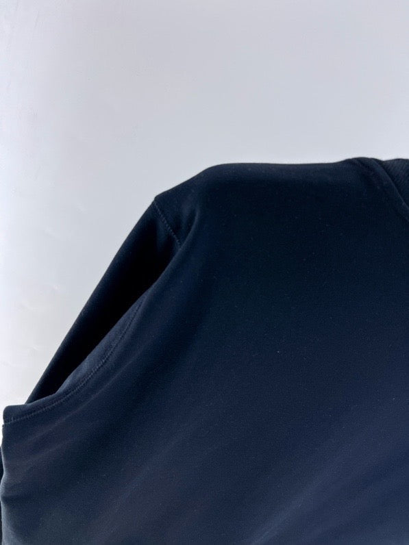 Navy Cotton Tennis Graphic Crewneck - Men's