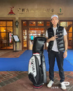 Black Nylon Glossy Gilet - Men's