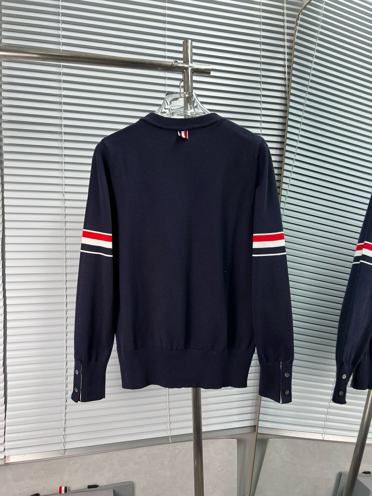 RWB Crewneck Cream Sweater - Men's