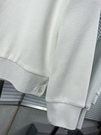 4-Bar Crewneck Grey Loopback - Men's
