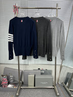 4-Bar Cardigan Navy - Men's