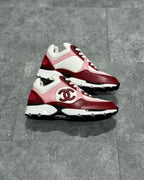 White Mesh Colourblock Chunky - Women's