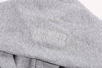 Grey Cotton Slogan Pullover - Men's