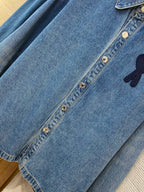 Cream Corduroy Patch Long-Sleeve - Men's
