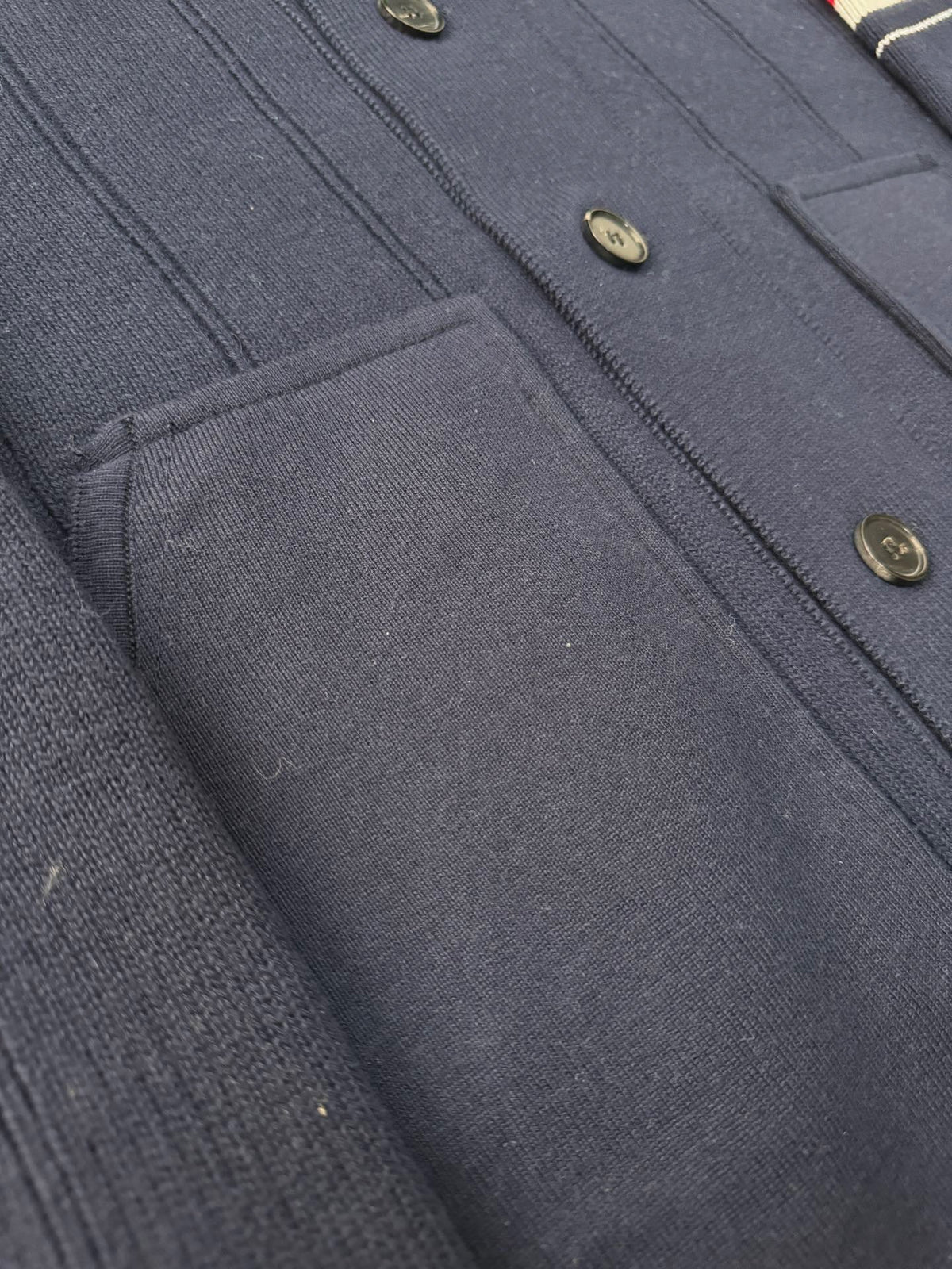Shawl Collar Cardigan Grey - Men's