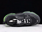 Triple S Black and Green Sneakers