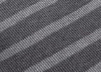 Grey Cotton Bar Stripe Pullover - Men's