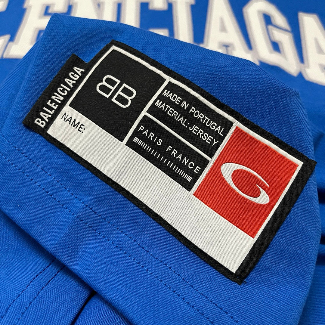 Black Jersey Numeral Short-Sleeve - Men's