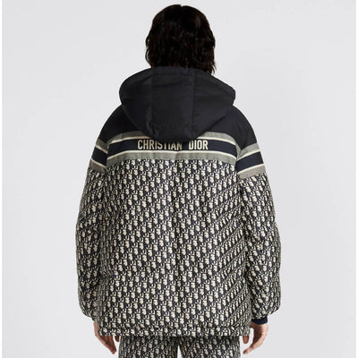 REVERSIBLE LONG PUFFER JACKET